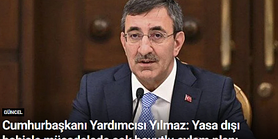 Cumhurbaşkanı Yardımcısı Yılmaz: Yasa dışı bahisle mücadelede çok boyutlu eylem planı hazırladık