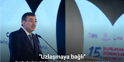 Cumhurbaşkanı Yardımcısı Yılmaz: 