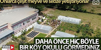 Daha önce hiç böyle bir köy okulu görmediniz