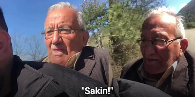 Dedeyle torununun motosiklet yolculuğu gülümsetti