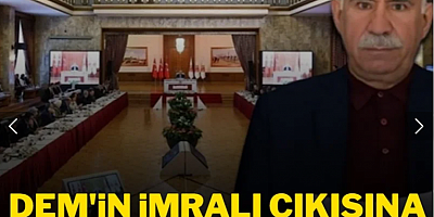 DEM'in İmralı çıkışına CHP'den ret