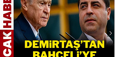 Demirtaş'tan Bahçeli'ye teşekkür