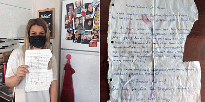 Depremde kaybettiği annesine 10 yıl önce yazdığı mektup, enkazdan çıktı