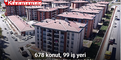 Depremin simgesi Ebrar Sitesi yeniden doğdu