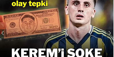 Derbide Kerem Aktürkoğlu protestosu