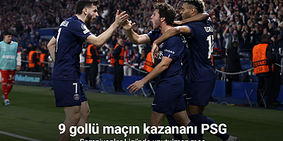 Devler Ligi’nde 9 gollü maçın kazananı PSG
