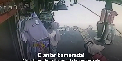 Dikkatsiz annenin unutkanlığı faciayla sonuçlanıyordu: O anlar kamerada