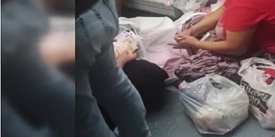 Dilenerek topladılar, metrobüste oturup teker teker saydılar