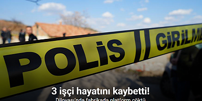 Dilovası’nda fabrikada platform çöktü, 3 işçi hayatını kaybetti