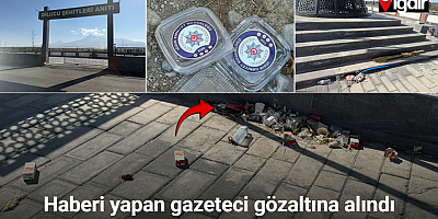 Dilucu Şehitleri Anıtı’ndaki kirlilik tartışması: Haberi yapan gazeteci gözaltına alındı