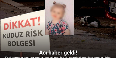 Diyarbakır’da kuduz teşhisiyle entübe edilen çocuk hayatını kaybetti