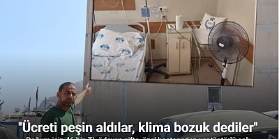 Doğum için 46 bin TL ödeyen çifte, özel hastaneden vantilatörlü şok