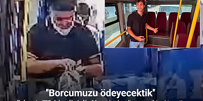 Dolmuşta 700 doları düşürdü, diğer yolcu kendi parası gibi cebine attı