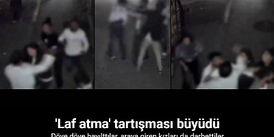 Döve döve bayılttılar, araya giren kızları da darbettiler