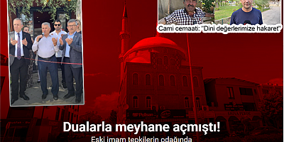 Dualarla meyhane açan eski imam tepkilerin odağında