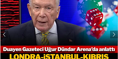 Duayen Gazeteci Uğur Dündar İstanbul-Londra-Kıbrıs üçgenindeki bahis skandalını Arena'da anlattı
