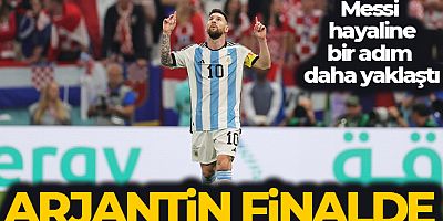 Dünya Kupası'nda ilk finalist Arjantin