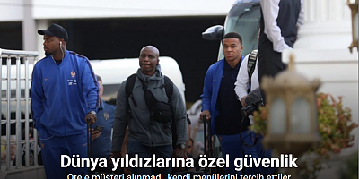 Dünya yıldızlarına özel güvenlik