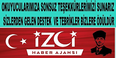 Dürüst Ve Şeffaf Habercilik Yaptığımızdan Dolayı Okuyucularımız Tarafından Haber Ajansımıza Yoğun Tebrik Mesajları Gelmektedir