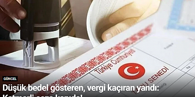 Düşük bedel gösteren, vergi kaçıran yandı: Katmerli ceza kapıda!