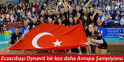 Eczacıbaşı Dynavit, CEV Kupası'nda şampiyon oldu