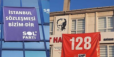 Edirne Valiliği'nin koronavirüsle mücadelesi: 'İstanbul Sözleşmesi' ve '128 Milyar Dolar' pankartları yasaklandı