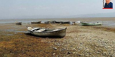 Ege'deki Marmara Göl'ü kurutularak ekosistemi bozdu, yuvalar yakıldı