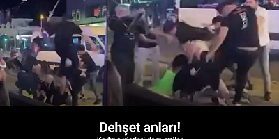 Eğlence mekanı çalışanlarının kadın turistleri darp ettiği iddiası