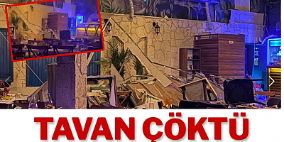 Eğlence merkezinde tavan çöktü: Yaralılar var