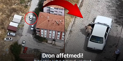 Ehliyeti yoktu, denetimden kaçtı: Yolcuyla yer değiştirirken görüntülendi