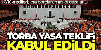 Ekonomiye ilişkin torba kanun teklif Plan ve Bütçe Komisyonunda kabul edildi