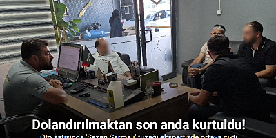 Ekspertizin dikkati 700 bin liralık dolandırıcılığı önledi