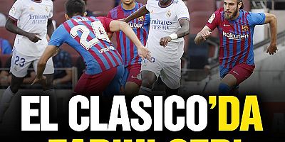 El Clasico’da Real Madrid, Barcelona’ya şans tanımadı!