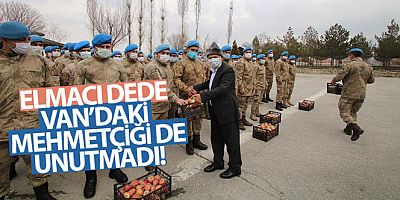 Elmacı Dede'den kahraman komandolara ikram