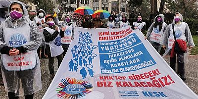 Emek ve adalet için yürüyorlar