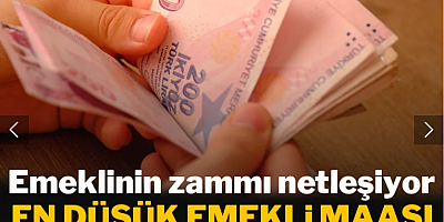 Emeklinin zammı netleşiyor: En düşük emekli maaşı ne kadar olacak?