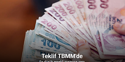En düşük emekli aylığının artırılmasını da içeren kanun teklifi TBMM'de