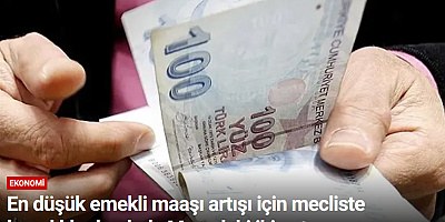 En düşük emekli maaşı artışı için mecliste hazırlıklar başladı: Masadaki iki net oran