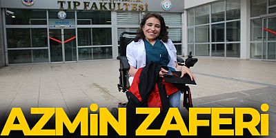 Engel tanımadı uzman doktor oldu, sosyal medyada beğeni topladı