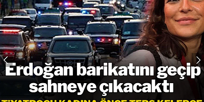 Erdoğan barikatını geçip sahneye çıkacaktı: Tiyatrocu kadına önce ters kelepçe, sonra cezaevi!