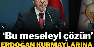 Erdoğan'dan bahis talimatı