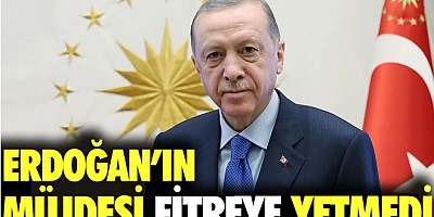 Erdoğan'ın müjdesi fitreye yetmedi