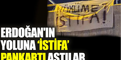 Erdoğan'ın yoluna 