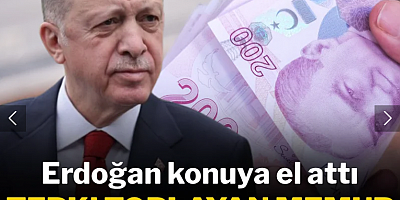 Erdoğan konuya el attı: Tepki toplayan memur zamları geri çekiliyor