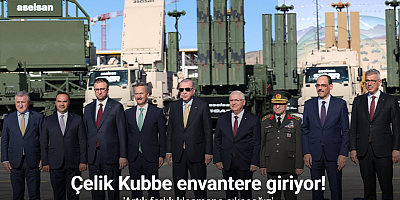 Erdoğan: 'Sistemler sistemi Çelik Kubbe ile hava savunmasında artık farklı bir klasmana çıkacağız'
