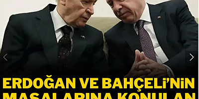 Erdoğan ve Bahçeli'nin masalarına konulan anket kızdırdı