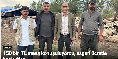 Erzincan’da hayvancılık sektöründe yaşanan çoban açığı için Afganistan’dan iş gücü getirildi; ilk çalışanlar asgari ücretle göreve başladı.