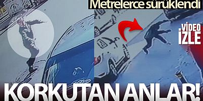 Esenyurt'ta aracın çarptığı berber metrelerce ileri fırladı