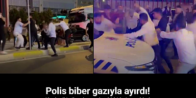 Esenyurt’ta düğün çıkışı ortalık karıştı