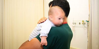 Eşini bıçaklayıp kaçırdığı bebeğini hastaneye bıraktı vicdansız baba